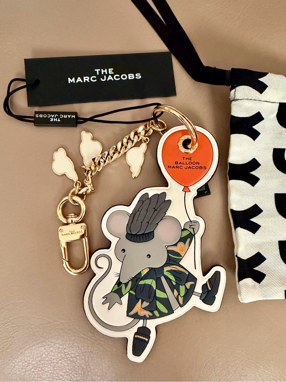 Marc Jacobs Rat Bag Charm The Balloon limited edition NWT